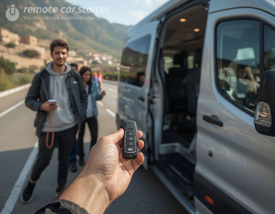 Remote Car Starter For Guided Tours