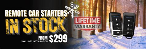 remote car starter warranty